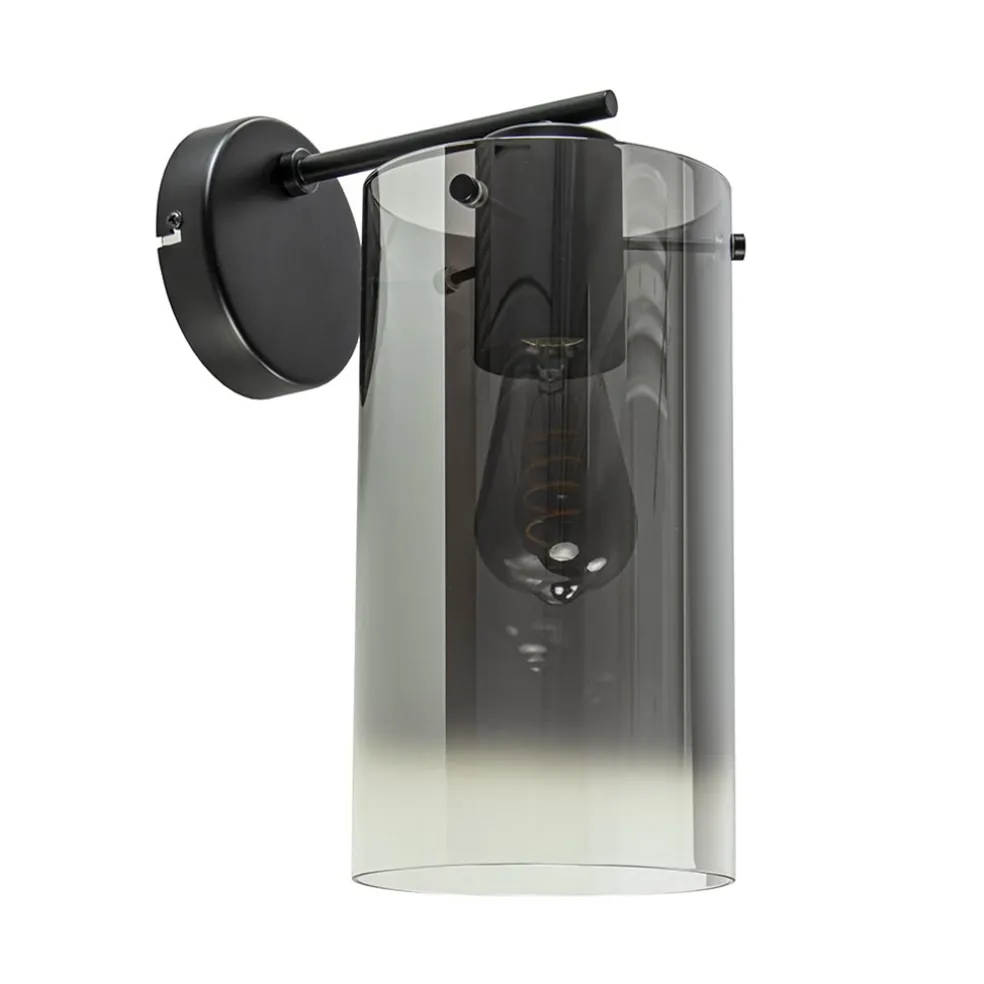 modern_klassieke_wandlamp_0.webp Cheap Straluma Modern klassieke wandlamp cilinder met smoke glas