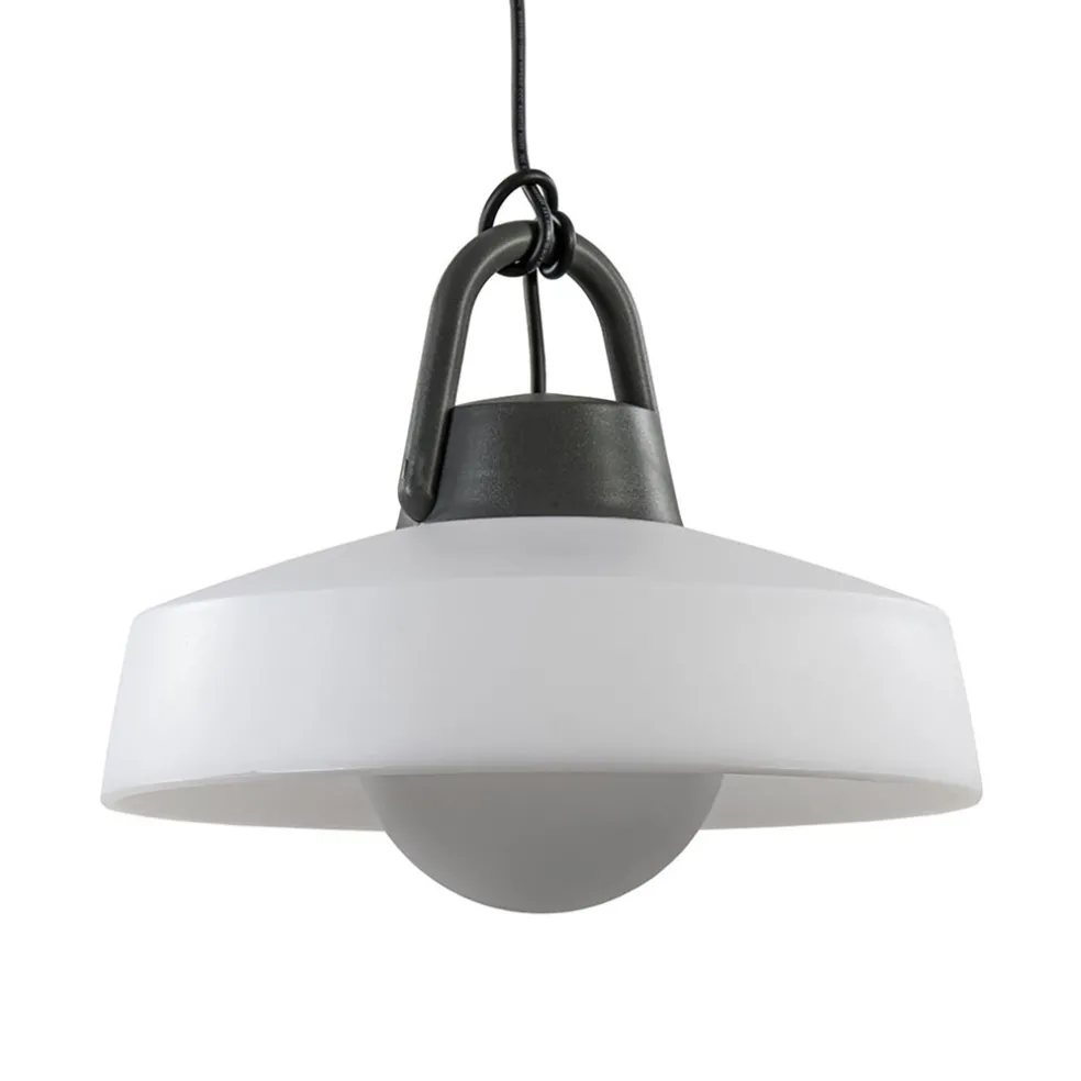 moderne_buitenlamp_hang_a_0.webp Outlet Straluma Moderne buitenlamp hang antraciet met wit IP65