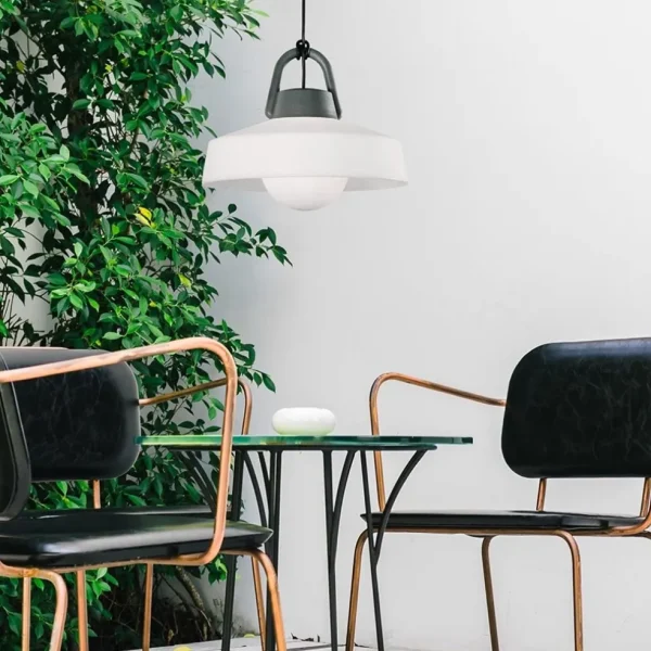 moderne_buitenlamp_hang_a_4.webp Outlet Straluma Moderne buitenlamp hang antraciet met wit IP65