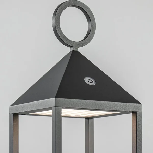moderne_buitenlamp_lantaa_1.webp Cheap Straluma Moderne buitenlamp lantaarn inclusief LED draadloos