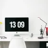 Shop Straluma Moderne bureaulamp zwart staal met dimbaar LED