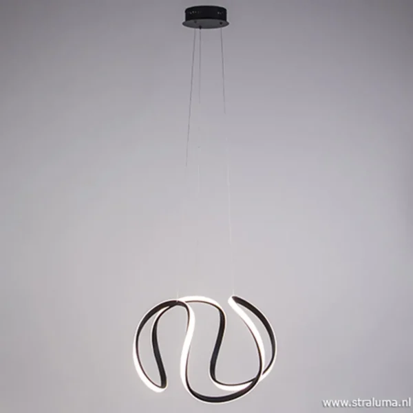 moderne_design_hanglamp_l_1.webp Fashion Straluma Moderne design hanglamp LED zwart