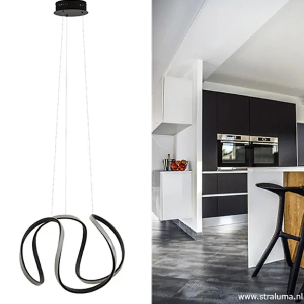 moderne_design_hanglamp_l_4.webp Fashion Straluma Moderne design hanglamp LED zwart