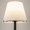 moderne_design_tafellamp__2.webp Outlet Straluma Moderne design tafellamp zwart met witte glazen kap