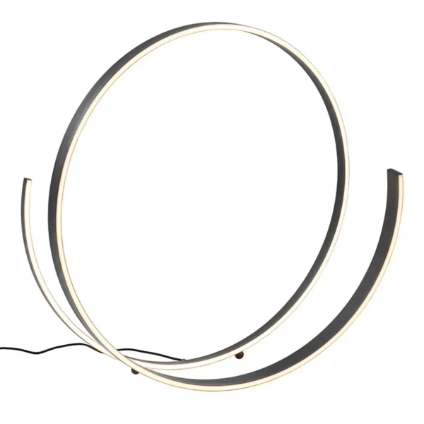 Hot Straluma Moderne design vloerlamp LED dimbaar zwart