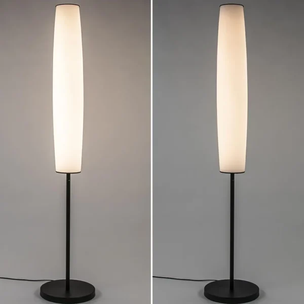 moderne_design_vloerlamp__1.webp Online Straluma Moderne design vloerlamp zwart met opaal glas dim to warm