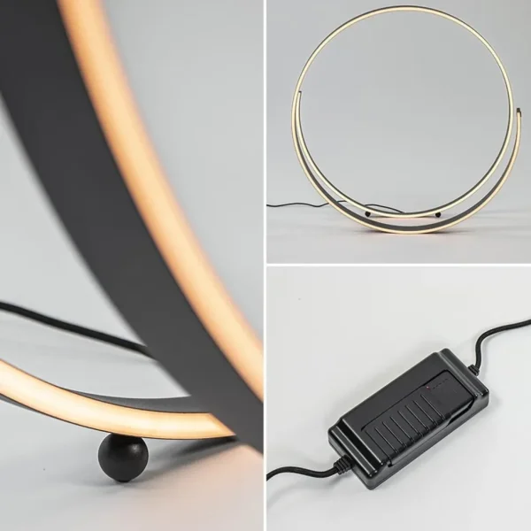 Hot Straluma Moderne design vloerlamp LED dimbaar zwart