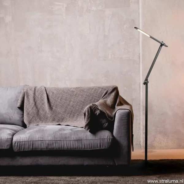 Shop Straluma Moderne design vloer/leeslamp met dimbaar LED