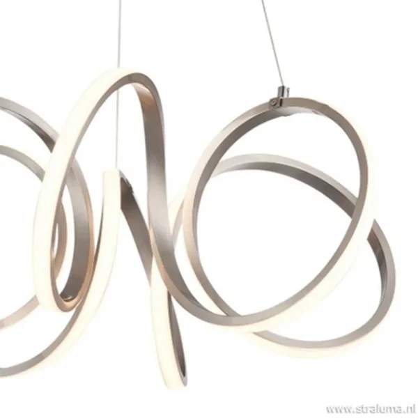 moderne_hanglamp_krul_sta_3.webp Best Straluma Moderne hanglamp krul staal incl LED
