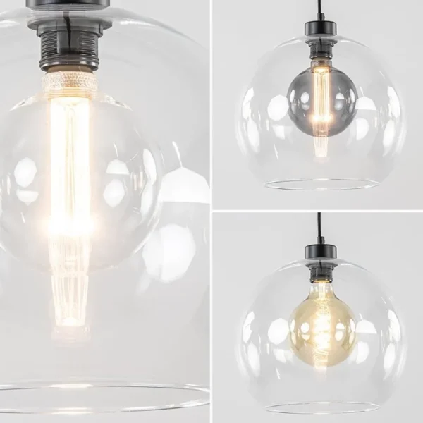 moderne_hanglamp_met_held_3.webp Online Straluma Moderne hanglamp met helder glas 30 cm