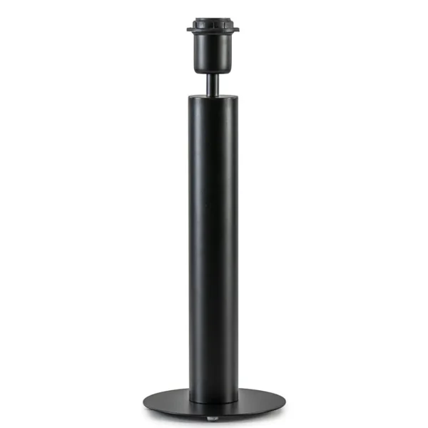 Outlet Straluma Moderne lampvoet cilinder mat zwart excl kap