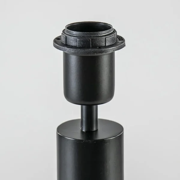 Outlet Straluma Moderne lampvoet cilinder mat zwart excl kap