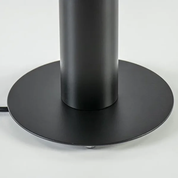 Outlet Straluma Moderne lampvoet cilinder mat zwart excl kap