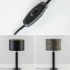 Outlet Straluma Moderne lampvoet cilinder mat zwart excl kap