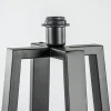 moderne_lampvoet_mat_zwar_1.webp Online Straluma Moderne lampvoet mat zwart exclusief kap