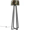 moderne_lampvoet_mat_zwar_3.webp Online Straluma Moderne lampvoet mat zwart exclusief kap