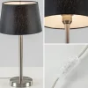 Sale Straluma Moderne lampvoet Washington nikkel excl. kap