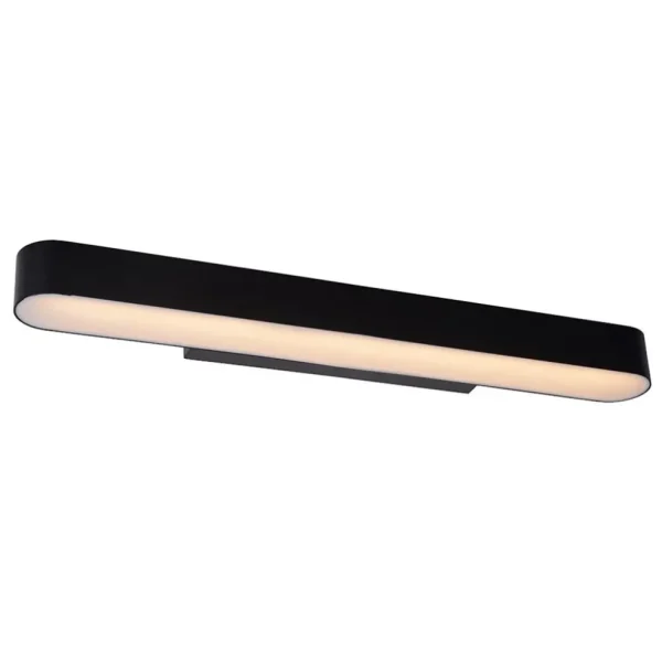moderne_led_badkamer_wand_2.webp New Straluma Moderne LED badkamer wandlamp zwart 60 cm
