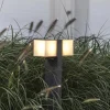 Flash Sale Straluma Moderne LED buitenlamp dubbele kubus op paal IP54