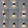 Cheap Straluma Moderne LED buitenlamp rechthoekig zwart IP65