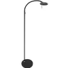 moderne_led_leeslamp_zwar_0.webp New Straluma Moderne LED leeslamp zwart met smoke glas dimbaar