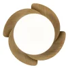 moderne_led_plafondventil_3.webp New Straluma Moderne LED plafondventilator wit met houten bladen