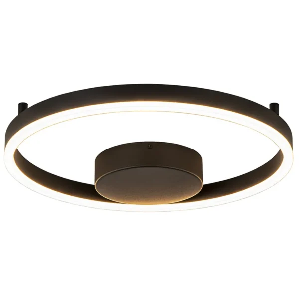 moderne_led_plafondwandla_1.webp New Straluma Moderne LED plafond/wandlamp ring zwart