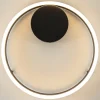 moderne_led_plafondwandla_2.webp New Straluma Moderne LED plafond/wandlamp ring zwart