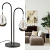 Flash Sale Straluma Moderne LED tafellamp egg glas met zwart