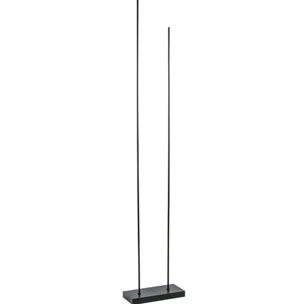 Hot Straluma Moderne LED vloerlamp dimbaar mat zwart