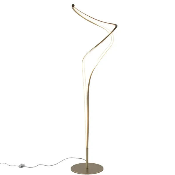 moderne_led_vloerlamp_gou_1.webp Shop Straluma Moderne LED vloerlamp goud dimbaar