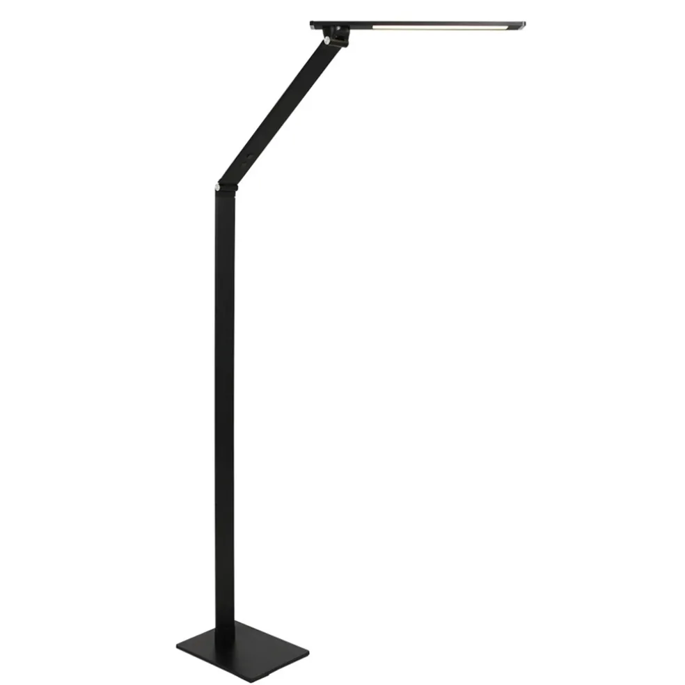 moderne_led_vloerlamp_lee_0.webp Online Straluma Moderne LED vloerlamp leeslamp zwart dimbaar
