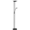 moderne_led_vloerlamp_met_0.webp Cheap Straluma Moderne LED vloerlamp met uplighter en leeslamp mat zwart