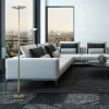 moderne_led_vloerlamp_nik_4.webp New Straluma Moderne LED vloerlamp nikkel met uplighter en leeslamp