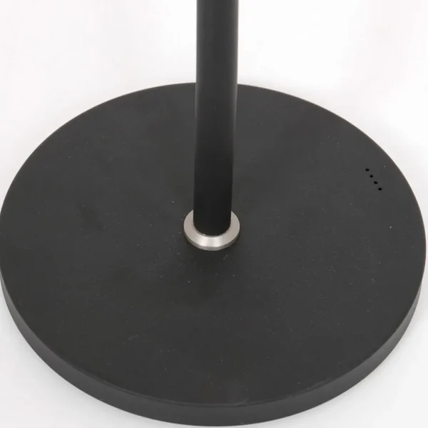 Outlet Straluma Moderne LED vloerlamp op accu zwart dimbaar