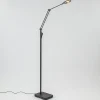 moderne_led_vloerlamp_zwa_1.webp Cheap Straluma Moderne LED vloerlamp zwart met verstelbare arm