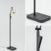moderne_led_vloerlamp_zwa_2.webp Cheap Straluma Moderne LED vloerlamp zwart met verstelbare arm