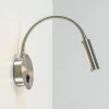 moderne_led_wandlamp_nikk_1.webp Flash Sale Straluma Moderne LED wandlamp nikkel met flexibele arm