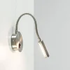 moderne_led_wandlamp_nikk_4.webp Flash Sale Straluma Moderne LED wandlamp nikkel met flexibele arm