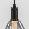 Sale Straluma Moderne 3-lichts hanglamp zwart exclusief bronnen