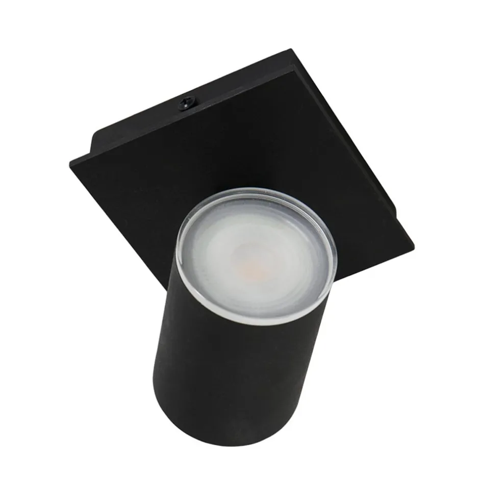 moderne_lichts_opbouw_spo_0.webp Online Straluma Moderne 1-lichts opbouw spot zwart inclusief LED