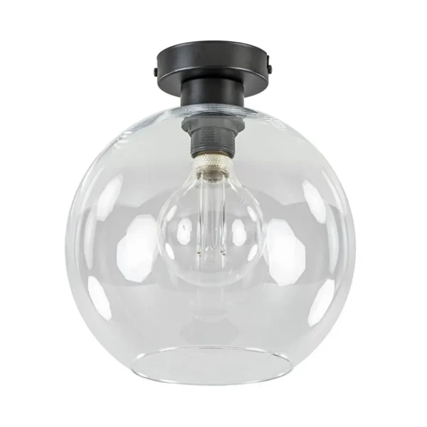 moderne_plafondlamp_globe_0.webp Cheap Straluma Moderne plafondlamp globe helder glas