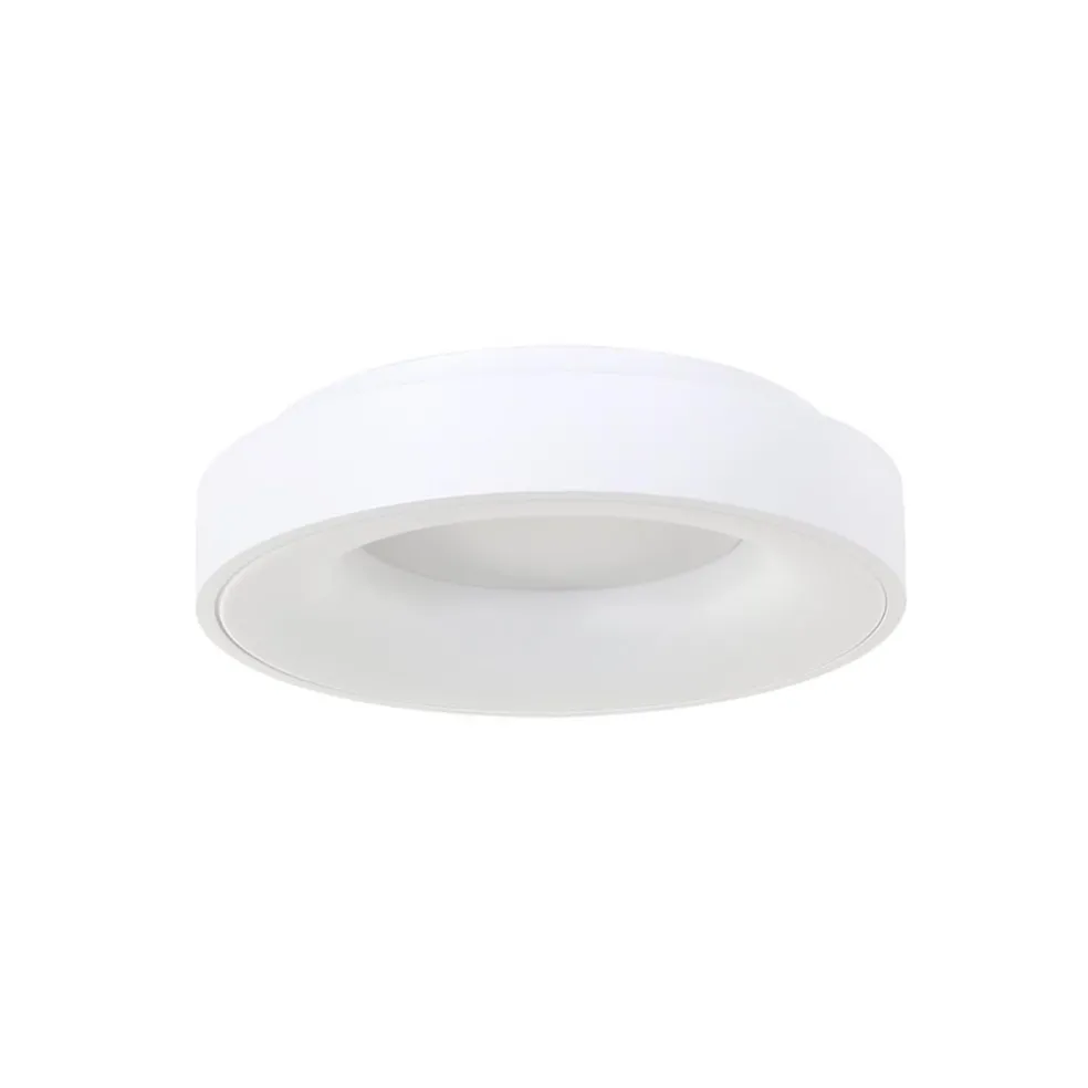 moderne_plafondlamp_wit_m_0.webp Best Straluma Moderne plafondlamp wit met geïntegreerd LED
