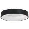 moderne_plafondlamp_zwart_0.webp Shop Straluma Moderne plafondlamp zwart met geïntegreerd LED