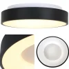 moderne_plafondlamp_zwart_3.webp Shop Straluma Moderne plafondlamp zwart met geïntegreerd LED