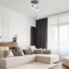 Cheap Straluma Moderne plafondlamp zwart met 20 cm helder glas