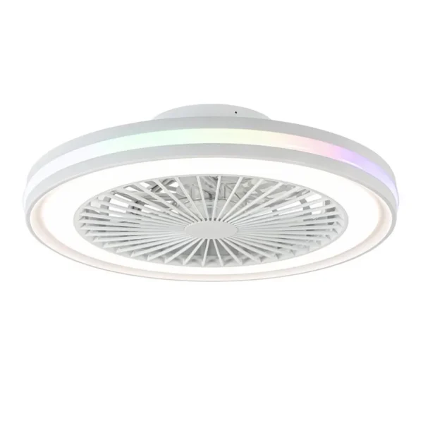 Fashion Straluma Moderne plafondventilator wit inclusief LED en color