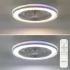 Fashion Straluma Moderne plafondventilator wit inclusief LED en color