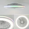 Fashion Straluma Moderne plafondventilator wit inclusief LED en color