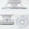 Flash Sale Straluma Moderne plafondventilator inclusief dimbaar LED klein